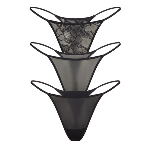 SKIMS String Stringi Pack Onyx | 852143-YFN